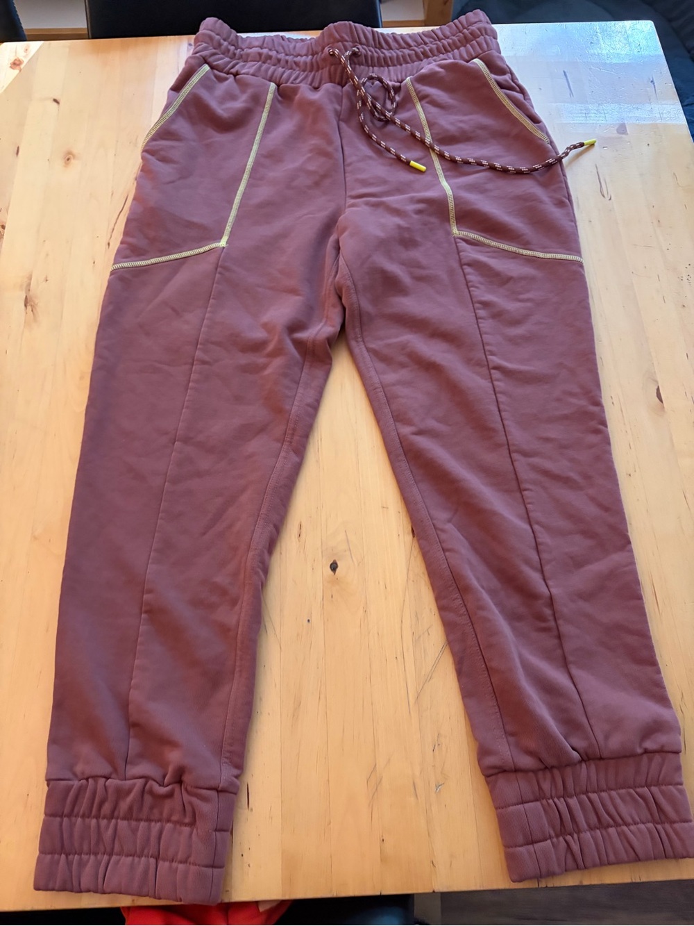 Women’s Mauve Drawstring Jogger Pants - Comfortable Casual Bottoms